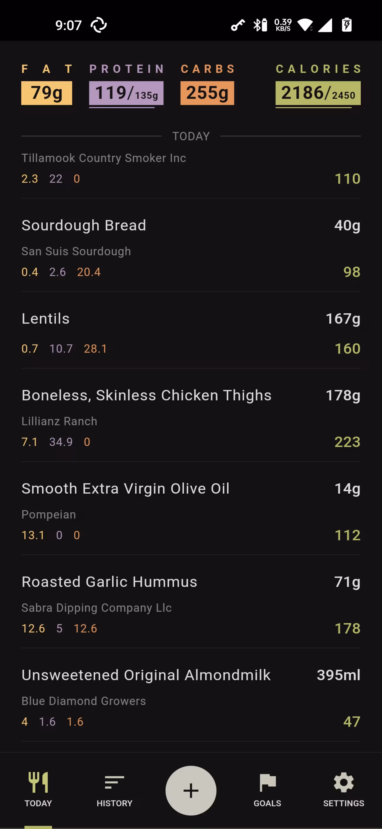 Food Logger screenshot